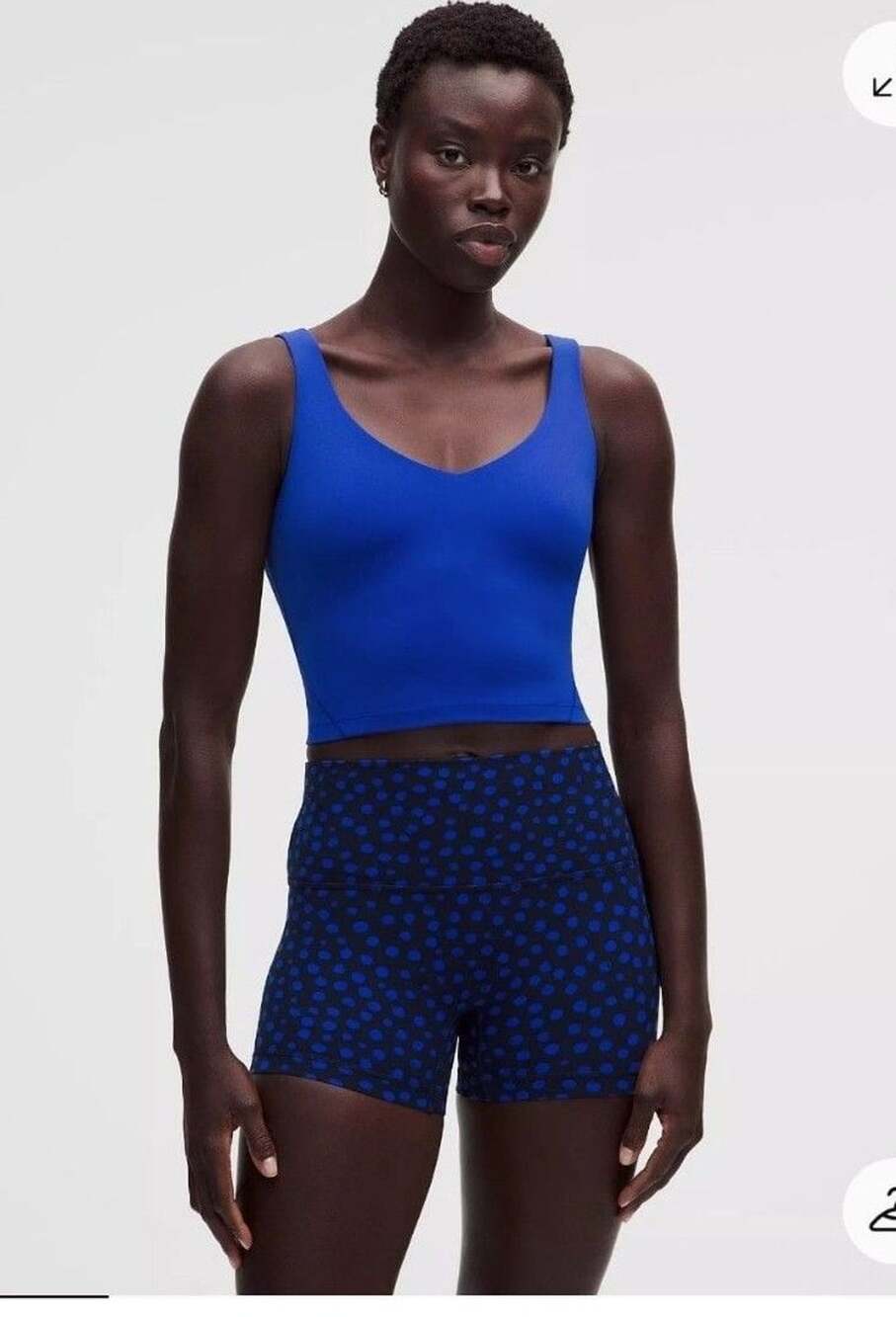 099 Lululemon Align Tank Size 10 Beach Ball Blue